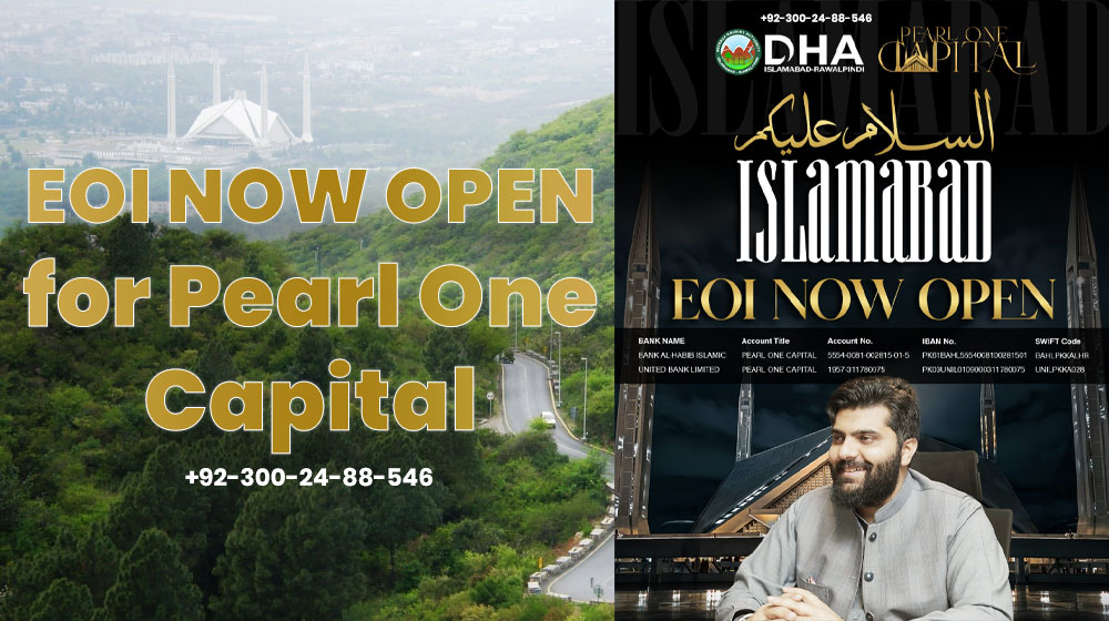 Pearl One Capital Islamabad Booking Open by ABS Developers Dr Subayyal Ikram