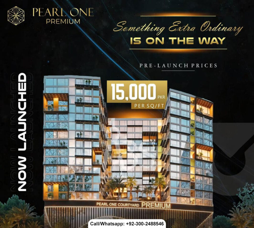 Pearl One Courtyard Premium by ABS Developers: Redefining Luxury Living in Bahria Town Lahore